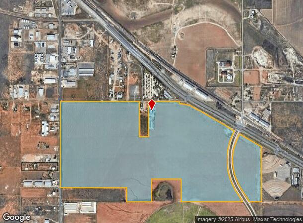  5521 N Kent St, Lubbock, TX Parcel Map