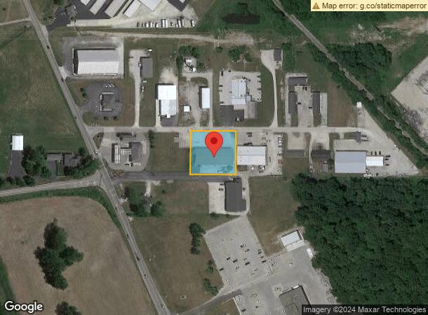  2101 W Enterprise Ave, Muncie, IN Parcel Map