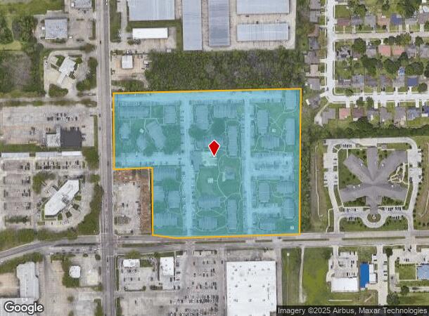  3700 Garth Rd, Baytown, TX Parcel Map