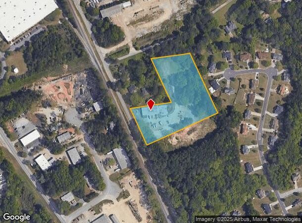  9280 Turner Rd, Jonesboro, GA Parcel Map