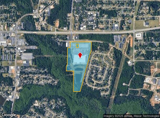 502 Booth Rd, Warner Robins, GA Parcel Map