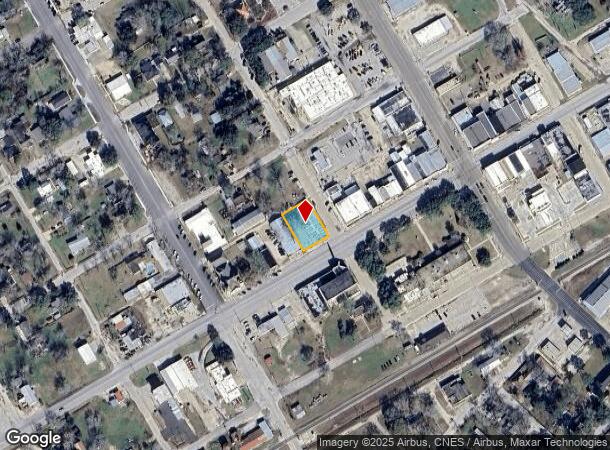  202 W Main St, Edna, TX Parcel Map