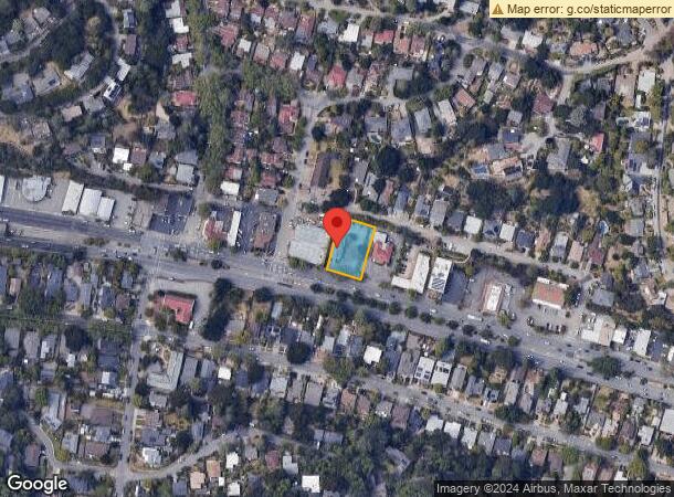  2154 4Th St, San Rafael, CA Parcel Map