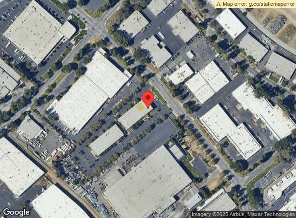  2051 Junction Ave, San Jose, CA Parcel Map