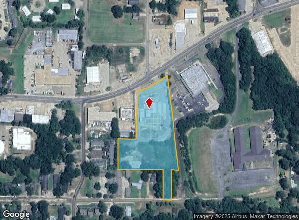 630 E Georgia Ave, Ruston, LA Parcel Map