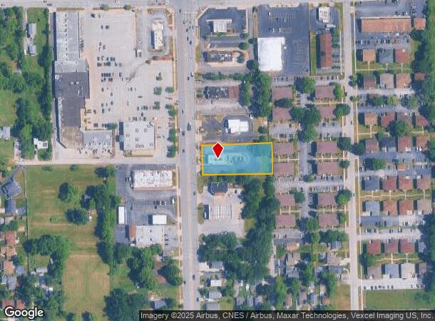 14801 Cicero Ave, Midlothian, IL Parcel Map
