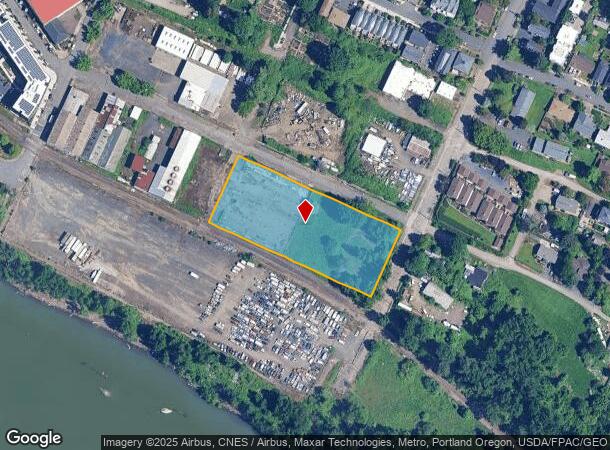  8524 Wi N Crawford St, Portland, OR Parcel Map