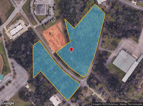 3110 Halls Mill Rd, Mobile, AL Parcel Map