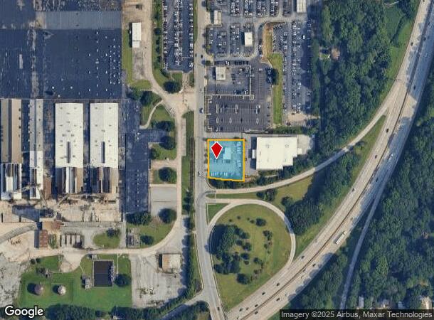 3120 Sylvan Rd, Atlanta, GA Parcel Map