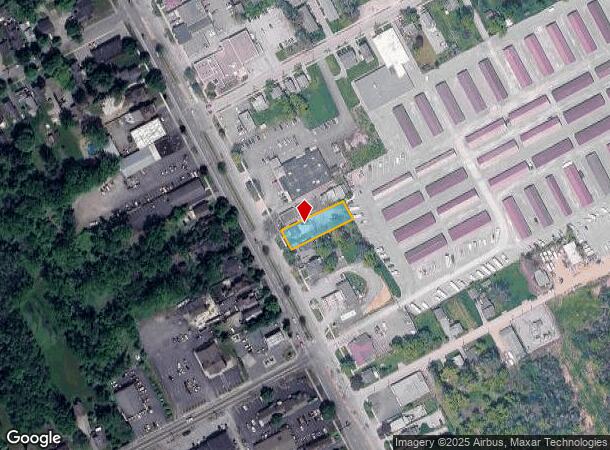 437 S Main St, Canandaigua, NY Parcel Map