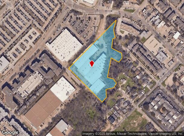  4714 Cass St, Dallas, TX Parcel Map