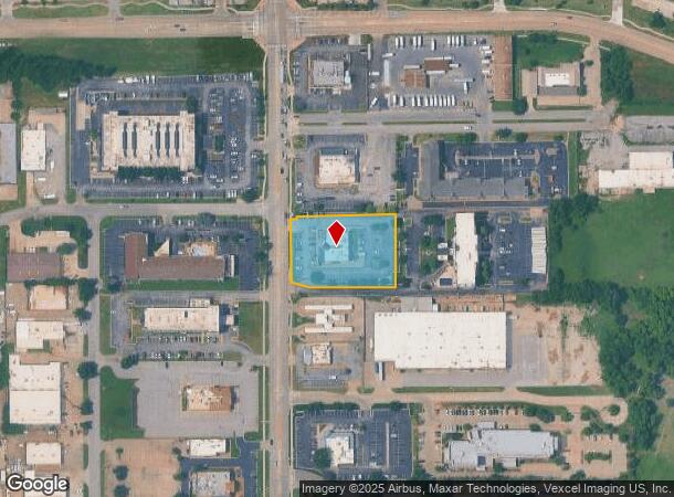 1800 S Meridian Ave, Oklahoma City, OK Parcel Map