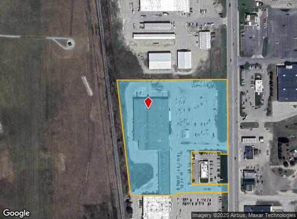 1921 N Mitchell St, Cadillac, MI Parcel Map