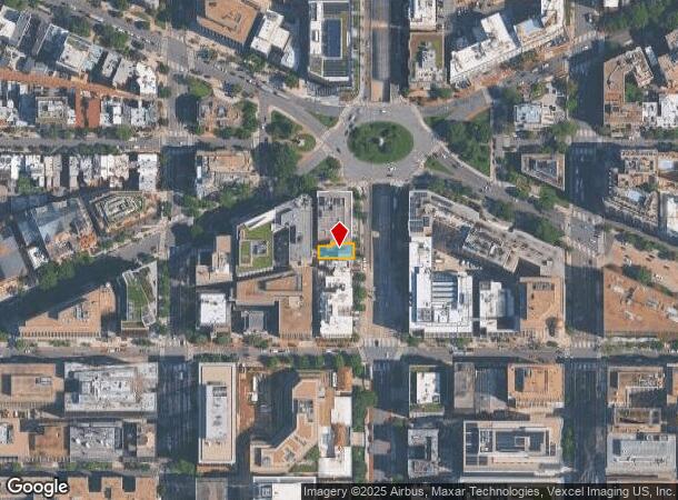 1222 16Th St Nw, Washington, DC Parcel Map