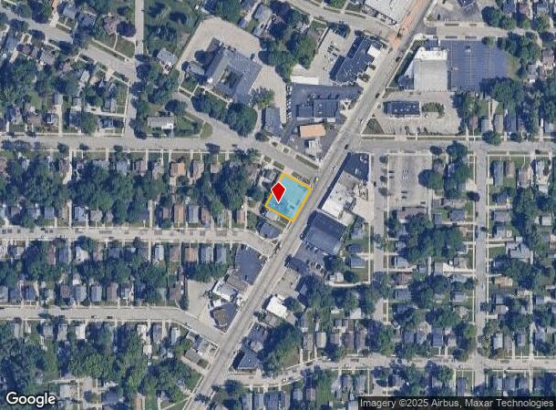  2157 Plainfield Ave Ne, Grand Rapids, MI Parcel Map