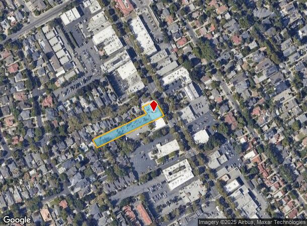  1213 Lincoln Ave, San Jose, CA Parcel Map