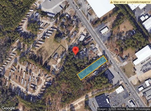  3829 Murchison Rd, Fayetteville, NC Parcel Map