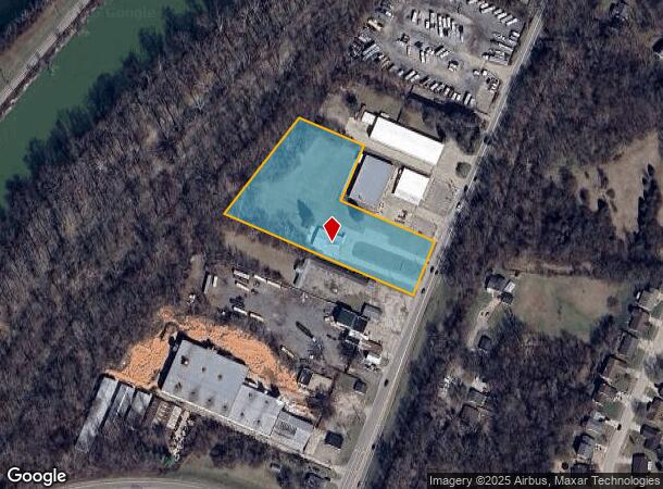 887 N Main St, Franklin, OH Parcel Map