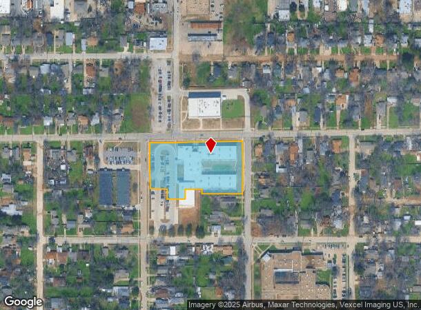  4400 Panola Ave, Fort Worth, TX Parcel Map