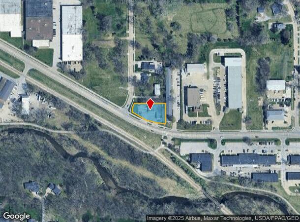 7705 University Ave, Clive, IA Parcel Map