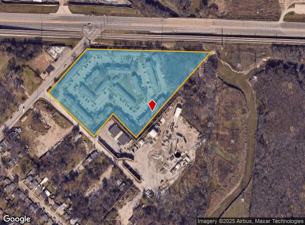  3872 Dixon Cir, Dallas, TX Parcel Map