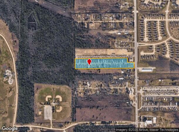 5500 Fm 2004 Rd, Hitchcock, TX Parcel Map
