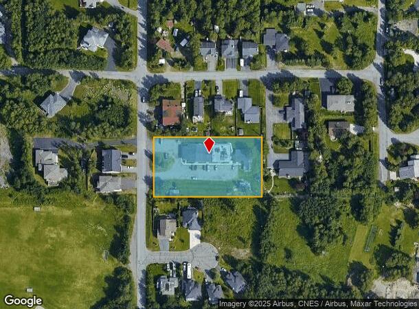  8959 Jade St, Anchorage, AK Parcel Map