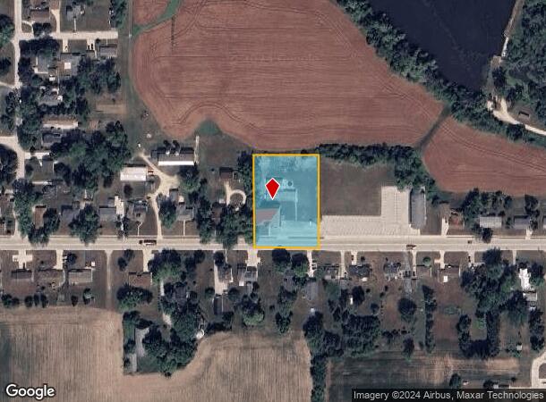  348 W 1St St, Waldo, WI Parcel Map