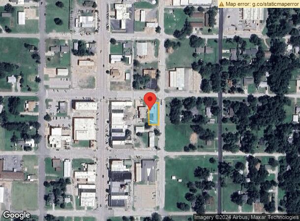  118 E Park St, Tecumseh, OK Parcel Map