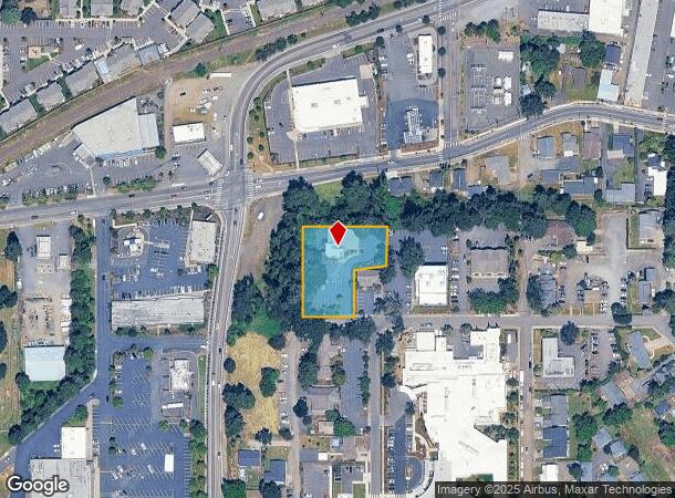 605 Welch St, Silverton, OR Parcel Map