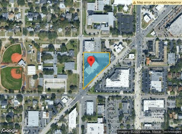  3825 Henderson Blvd, Tampa, FL Parcel Map