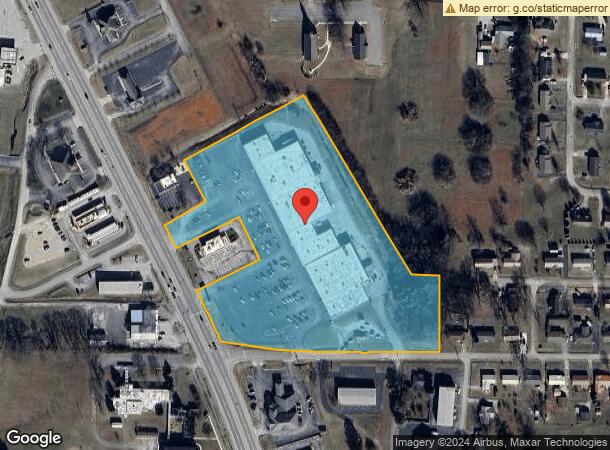  2102 Decherd Blvd, Decherd, TN Parcel Map