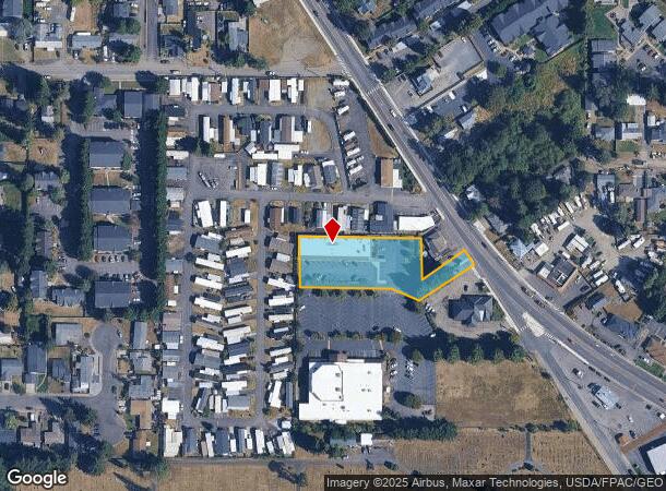 1227 Harrison Ave, Centralia, WA Parcel Map