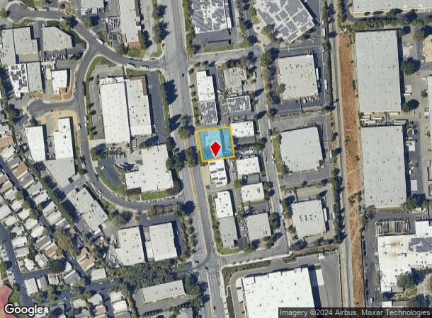  2170 Oakland Rd, San Jose, CA Parcel Map