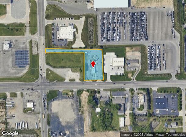  1520 W Bristol Rd, Flint, MI Parcel Map
