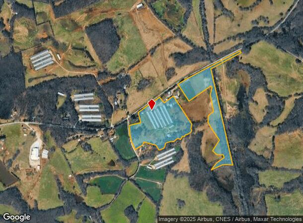  5665 Stone Bridge Rd, Carnesville, GA Parcel Map