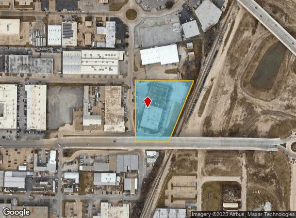 100 N Rupert St, Fort Worth, TX Parcel Map