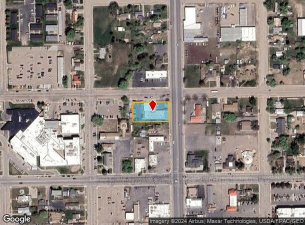  185 N N Ave, Vernal, UT Parcel Map