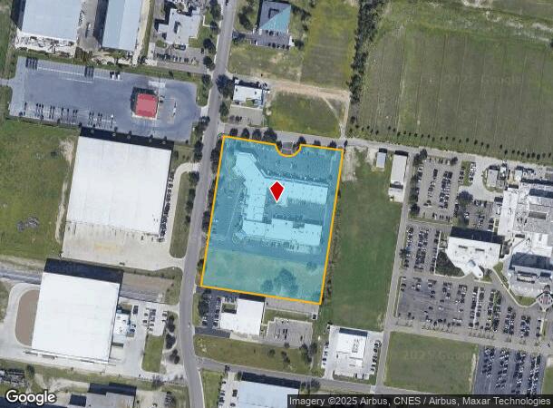  909 Business Park Dr, Mission, TX Parcel Map