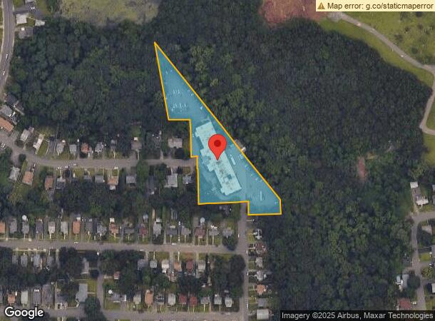  128 Cedar Ave, Waterbury, CT Parcel Map