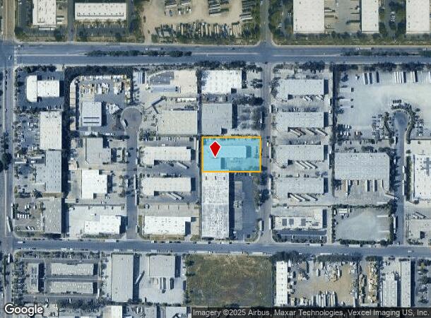  2360 Michael Faraday Dr, San Diego, CA Parcel Map