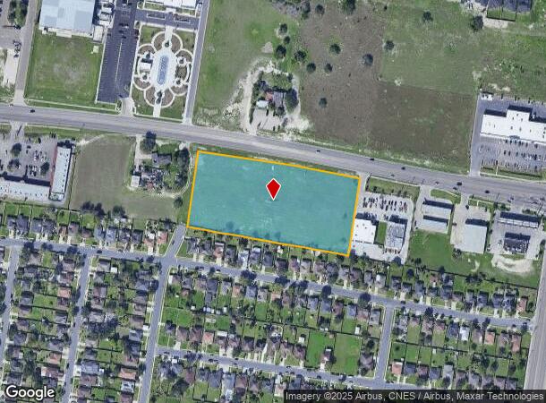  1200 E Nolana Loop, Pharr, TX Parcel Map