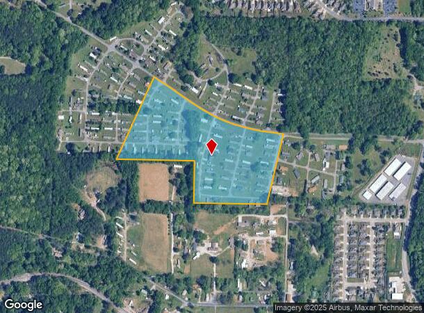 69 Huckleberry Dr, Alabaster, AL Parcel Map