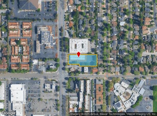  1270 S Winchester Blvd, San Jose, CA Parcel Map
