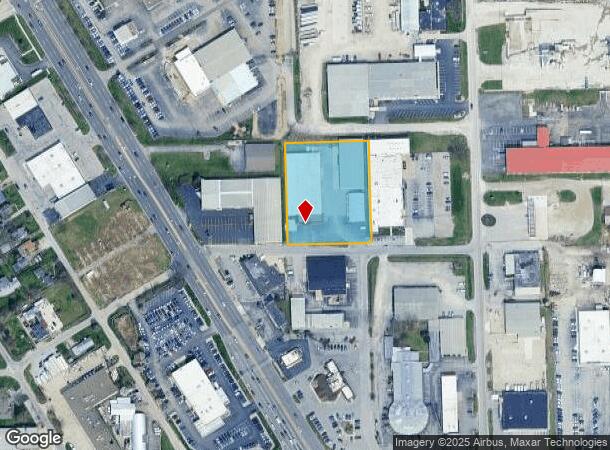 444 Merkler St, Fort Wayne, IN Parcel Map