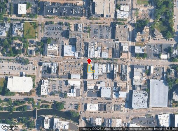  42 W Jefferson Ave, Naperville, IL Parcel Map