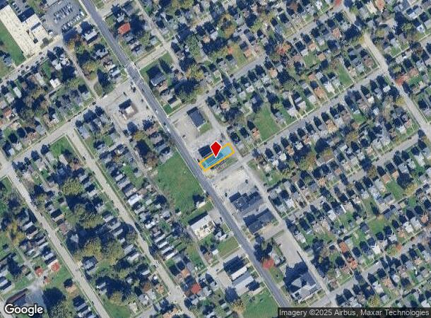  1223 E Washington St, New Castle, PA Parcel Map