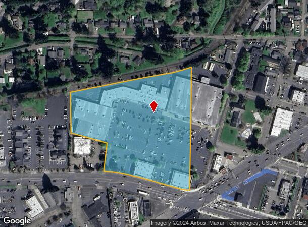  760 Ocean Beach Hwy, Longview, WA Parcel Map