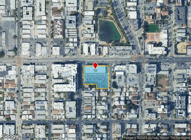  3030 W Olympic Blvd, Los Angeles, CA Parcel Map