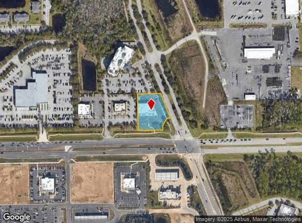  5890 E State Highway 100 E, Palm Coast, FL Parcel Map